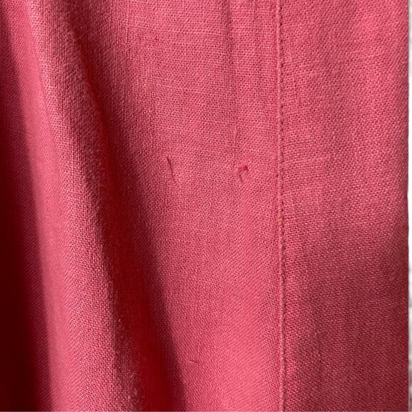 Napa Valley Linen Blend Pink High Rise Capri Pants‎ S 12 (2549) - Picture 8 of 8